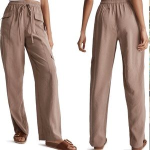 Madewell soft drape cargo pants